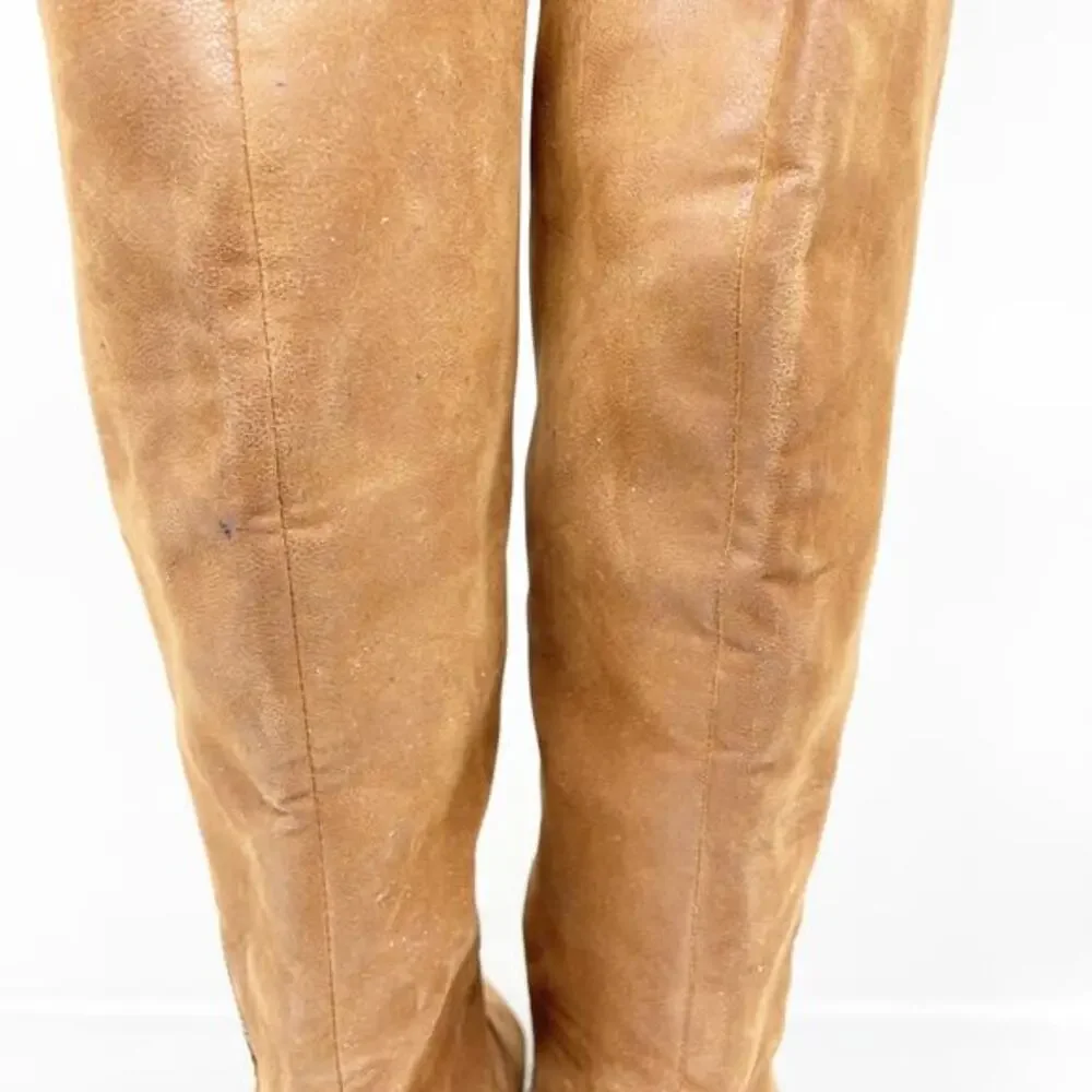 Mia Women's Carsyn Knee High Tall Western Coastal Cowgirl Boots Brown‎ Size 8M